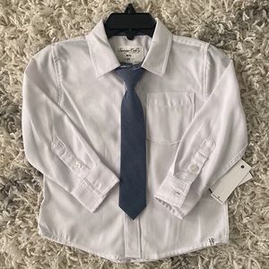 2T Sovereign Code Boys Dress Shirt with Tie